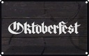 Blechschild 12x18 cm Fest Oktoberfest Bier Feiern München Party