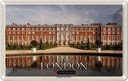 Blechschild 12x18 cm Hampton Court Palace London Bildmotiv Reisemotiv Abenteuer Reisen