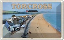 Blechschild 12x18 cm Torcross Beach England UK Bildmotiv Reisemotiv Abenteuer Reisen