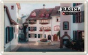 Blechschild 12x18 cm Basel Schweiz Altstadt Bildmotiv Reisemotiv Abenteuer Reisen