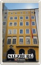 Blechschild 18x12 cm Salzburg Mozarts Geburtshaus Bildmotiv Reisemotiv Abenteuer Reisen
