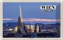 Blechschild 12x18 cm Wien Österreich Stephansdom Bildmotiv Reisemotiv Abenteuer Reisen