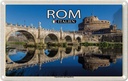 Blechschild 12x18 cm Rom Italien Engelsbrücke Engelsburg Bildmotiv Reisemotiv Abenteuer Reisen