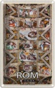 Blechschild 18x12 cm Rom Sixtinische Kapelle Deckengemälde Bildmotiv Reisemotiv Abenteuer Reisen