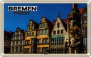 Blechschild 12x18 cm Bremen Altstadt Bildmotiv Reisemotiv Abenteuer Reisen