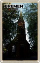 Blechschild 18x12 cm Bremen Grambiker Dorfkirche Bildmotiv Reisemotiv Abenteuer Reisen