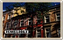 Blechschild 12x18 cm Düsseldorf Derendorf Gebäude Bildmotiv Reisemotiv Abenteuer Reisen