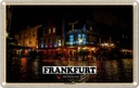 Blechschild 12x18 cm Frankfurt Sachsenhausen Restaurant Bildmotiv Reisemotiv Abenteuer Reisen