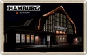 Blechschild 12x18 cm Hamburg Deichtorhallen Kunst Abenteuer Reisen Urlaub