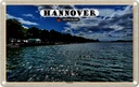 Blechschild 12x18 cm Hannover Maschsee Natur Bildmotiv Reisemotiv Abenteuer Reisen