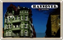 Blechschild 12x18 cm Hannover Nordstadt Gebäude Bildmotiv Reisemotiv Abenteuer Reisen