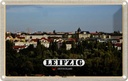 Blechschild 12x18 cm Leipzig Blick Musikerviertel Bildmotiv Reisemotiv Abenteuer Reisen