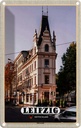 Blechschild 18x12 cm Leipzig Südvorstadt Gebäude Bildmotiv Reisemotiv Abenteuer Reisen