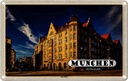 Blechschild 12x18 cm München Schwabing Stadt Gehweg Bildmotiv Reisemotiv Abenteuer Reisen