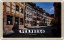 Blechschild 12x18 cm Nürnberg Weißgebergasse Bildmotiv Reisemotiv Abenteuer Reisen