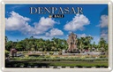 Blechschild 12x18 cm DENPASAR Bali Tempelanlage Bildmotiv Reisemotiv Abenteuer Reisen