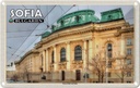 Blechschild 12x18 cm Sofia Bulgarien Universität Bildmotiv Reisemotiv Abenteuer Reisen