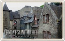 Blechschild 12x18 cm Le Mont-Saint-Michel Frankreich Altstadt Abenteuer Reisen Urlaub