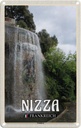 Blechschild 18x12 cm Nizza Frankreich Schloßberg Abenteuer Reisen Urlaub