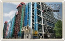 Blechschild 12x18 cm Paris Frankreich Centre Pompidou Abenteuer Reisen Urlaub