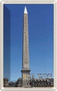 Blechschild 18x12 cm Paris Frankreich Obelisk von Luxor Abenteuer Reisen Urlaub