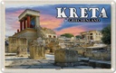 Blechschild 12x18 cm Kreta Griechenland Knossos Palast Bildmotiv Reisemotiv Abenteuer Reisen