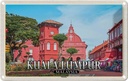 Blechschild 12x18 cm Kuala Lumpur Malaysia Malakka Stadt Kirche Bildmotiv Reisemotiv Abenteuer Reisen