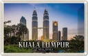 Blechschild 12x18 cm Kuala Lumpur Malaysia Skyline Bildmotiv Reisemotiv Abenteuer Reisen