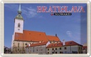 Blechschild 12x18 cm Bratislava Kathedrale Heiligen Martin Bildmotiv Reisemotiv Abenteuer Reisen