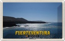 Blechschild 12x18 cm Fuerteventura Spanien Playa de los Muertos Bildmotiv Reisemotiv Abenteuer Reisen