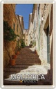 Blechschild 18x12 cm Mallorca Spanien Fornaluts Treppen Bildmotiv Reisemotiv Abenteuer Reisen