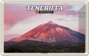 Blechschild 12x18 cm Teneriffa Spanien Pico del Teide Berg Bildmotiv Reisemotiv Abenteuer Reisen