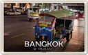 Blechschild 12x18 cm Bangkok Thailand Tuk Bildmotiv Reisemotiv Abenteuer Reisen