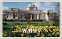 Blechschild 12x18 cm Wales United Kingdom Museum Cardiff Bildmotiv Reisemotiv Abenteuer Reisen