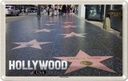 Blechschild 12x18 cm Hollywood USA Walk of Fame Bildmotiv Reisemotiv Abenteuer Reisen