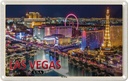 Blechschild 12x18 cm Las Vegas Reisen USA The Strip Casinos Hotel Bildmotiv Reisemotiv Abenteuer