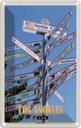 Blechschild 18x12 cm Los Angeles USA Sister Citieser Bildmotiv Reisemotiv Abenteuer Reisen