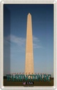 Blechschild 18x12 cm Washington DC USA Monument Bildmotiv Reisemotiv Abenteuer Reisen