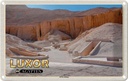 Blechschild 12x18 cm Luxor Ägypten Tal der Könige Bildmotiv Reisemotiv Abenteuer Reisen