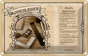 Blechschild 20x30 cm Bodenleger Beruf Arbeit