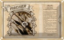 Blechschild 20x30 cm Fischer Rutengeber Beruf Arbeit