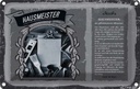 Blechschild 20x30 cm Hausmeister Beruf Arbeit
