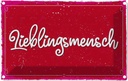 Blechschild 20x30 cm Lieblingsmensch Liebe