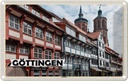 Blechschild 20x30 cm Göttingen Altstadt Architektur Bildmotiv Reisemotiv Abenteuer Reisen Urlaub Häuser