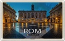 Blechschild 20x30 cm Rom Italien Architektur Kapitolsplatz Bildmotiv Reisemotiv Abenteuer Reisen Urlaub Häuser