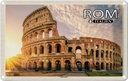 Blechschild 20x30 cm Rom Italien Architektur Kolosseum Bildmotiv Reisemotiv Abenteuer Reisen Urlaub Häuser