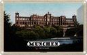 Blechschild 20x30 cm München Maximilianeum Architektur Bildmotiv Reisemotiv Abenteuer Reisen Urlaub Häuser