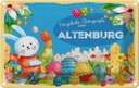 Blechschild 20x30 cm Ostergrüße ALTENBURG Ostern Gruß