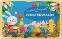 Blechschild 20x30 cm Ostergrüße FINSTERWALDE Ostern Gruß