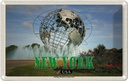 Blechschild 20x30 cm New York Urlaub USA Flushing Meadows-Corona Park Bildmotiv Reisemotiv Abenteuer Reisen